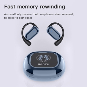 New Q16s Pro OWS Ai Translation Headphone BT5.4 <b>Wireless</b> Earphones Noise Reduction 144 Language Touch Screen Earbuds Q16sPro OWS - Product Image 6