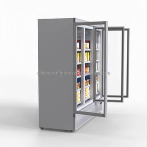 Congelador Vertical Comercial de Una Sola Temperatura para Exhibición en Supermercados, Tiendas de Conveniencia, Refrigeración de Frutas y Verduras - Product Image 4