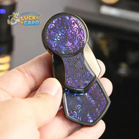 YJ Tiebro Fritillary Armure de la Dynastie Tang en métal, jouet anti-stress EDC mécanique coulissant et rotatif pour les 14-18 ans