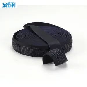Custom Printed Polyester Webbing For Waistband Belt Tape With Anti-slip Particles Jacquard Elastic Strap