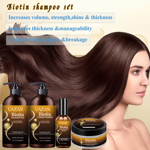 Ensemble Shampoing et Après-Shampoing Bio à la Biotine et Kératine pour la Croissance des Cheveux Vente en Gros, Soin Antipelliculaire et Anti-Chute - Product Image 5