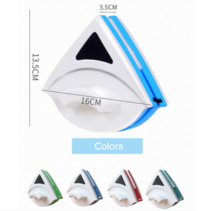 Usine <span class=keywords><strong>aimant</strong></span> verre meilleur triangle 360 degrés lavage des fenêtres verre nettoyage ménage lavage fenêtre essuie-glace <span class=keywords><strong>aimant</strong></span> verre nettoyant - Product Image 4