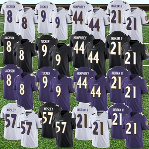 Camisetas de Fútbol Americano de la Nueva Temporada 2026 para Lamar Jackson, Transpirables, Talla Grande, Manga Corta - Product Image 2