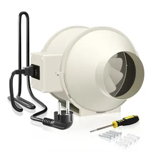 Ventilador de conducto de alta presión estática para extracción de aire de larga distancia - Product Image 1