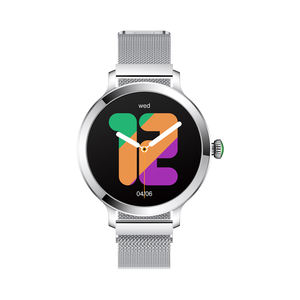 Reloj Inteligente NX7 para Mujer, Pantalla AMOLED, Chip RTL8763E, IP67, BLE5.2, Llamadas por BT, Monitor de Salud, Rastreador de Actividad Física, Correa de Metal, 5-10 Días de Autonomía - Product Image 5