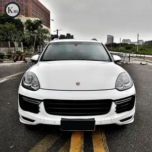 KM untuk Cayenne 958 Upgrade Pp Bahan GTS TURBO Body Kit Bumper Belakang 2015-Up Factory Outlet