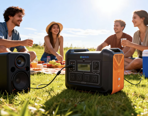 NIKiSUN Commerciale <b>Battery</b> Tragbare Powerstation Portable Power Station 2400w Solar Power <b>Backup</b> Generator Home - Product Image 2