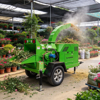Broyeur de bois portable pour les entreprises de location et les entrepreneurs