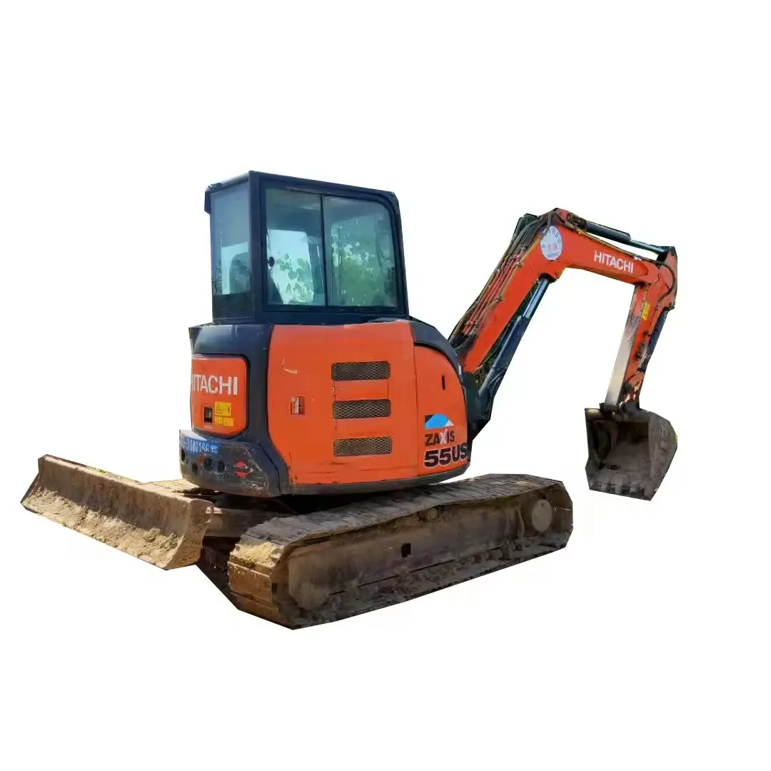 Kullanılmış ekskavatör Hitachi55, Hitachi Zaxis 90 ZX55 zxzxzx55ur ZX60u ZX65 ZX65u ZX70 ZX75 3.5 ton 4 ton sıfır kuyruk kazıcı ekskavatör