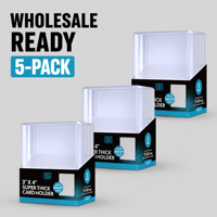 Porte-cartes de visite professionnel Elite 360PT Ultra Depth Top Loaders 3x4 pouces pour la protection des cartes de visite professionnelles, robuste