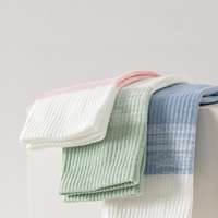 Chaussettes de yoga pour femmes, en coton peigné, à blocs de couleur, antidérapantes, avec grip en silicone, pour Pilates, barre, entraînement, fitness, chaussettes de sol