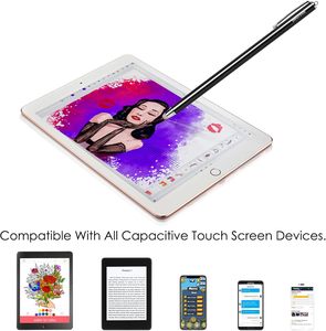 Stylet capacitif universel extra long pour tablette, écran tactile, stylet pour <span class=keywords><strong>Apple</strong></span> iPad Pro mini Air <span class=keywords><strong>iPhone</strong></span> - Product Image 3