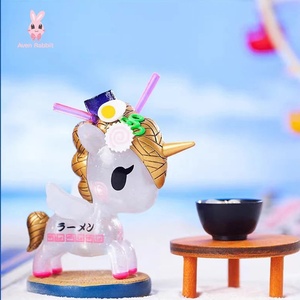 Tokidoki Unicorno Metallico 6 Series PVC caja ciega juguetes Kawaii Modelo figura de acción lindo regalo de cumpleaños para niñas caja misteriosa - Product Image 5