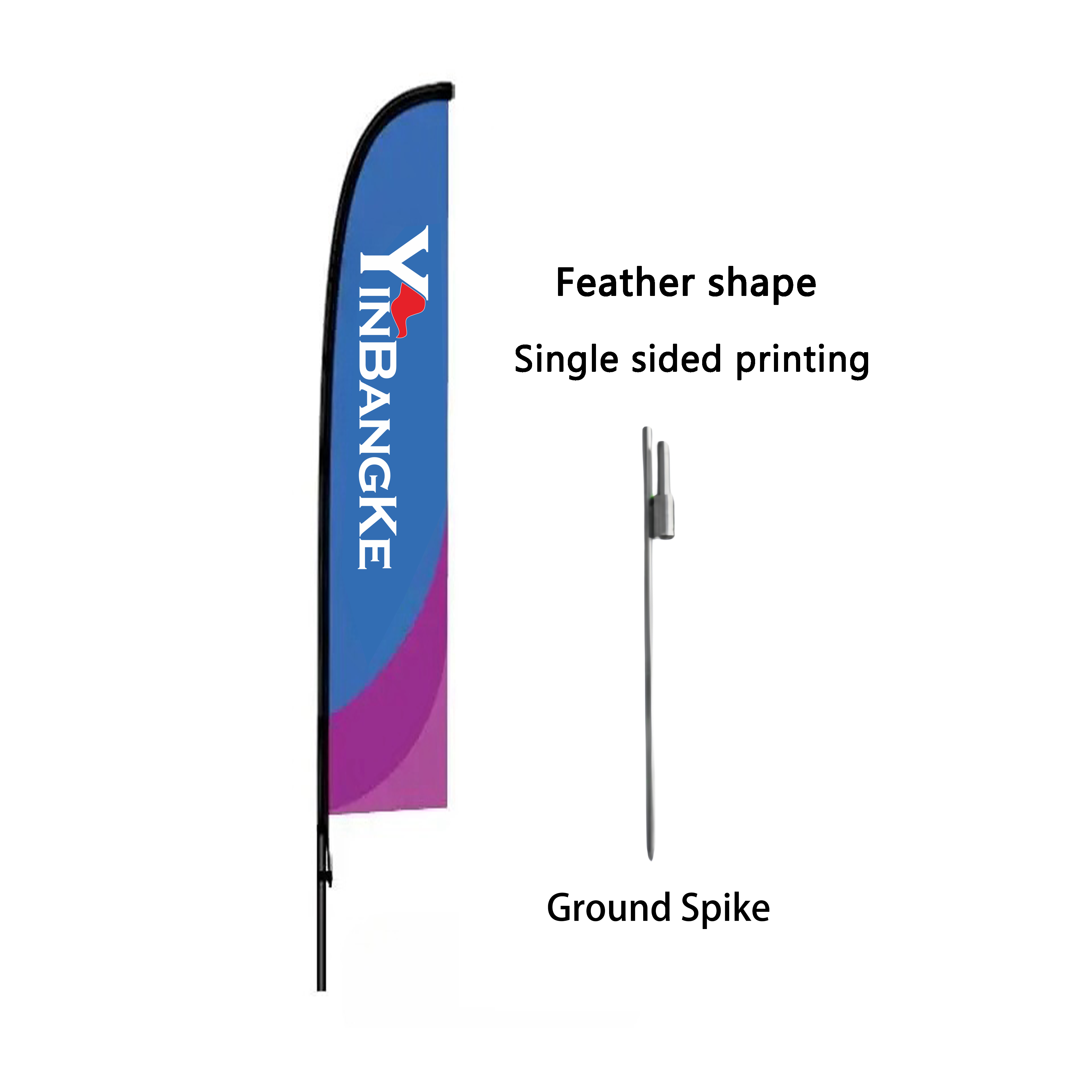 Single Sided Printing+Ground Spike