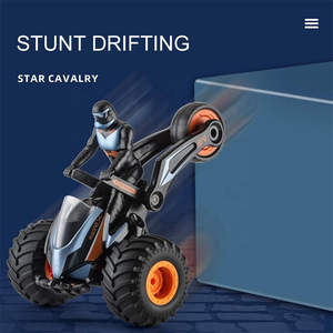 HUADA 2,4G Transform Drift RC 3WD Motocicleta Camión Juguetes Racing Stunt Control remoto Coche Bailando 360 Rolling Robot Juguetes para niños - Product Image 4