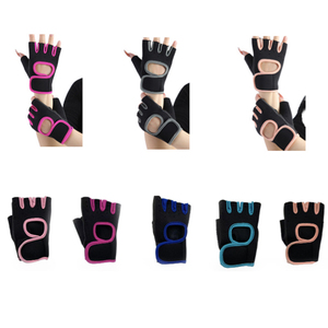 Gants <span class=keywords><strong>de</strong></span> fitness respirants en néoprène à demi-doigts, gants d'entraînement sans doigts en polyester pour la <span class=keywords><strong>musculation</strong></span>, pour hommes et femmes - Product Image 6