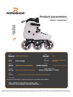 Patins à roulettes en ligne professionnels pour adultes Lexiu M3 Extreme FSK avec roues à trois roues pour la course et l'entraînement à la vitesse