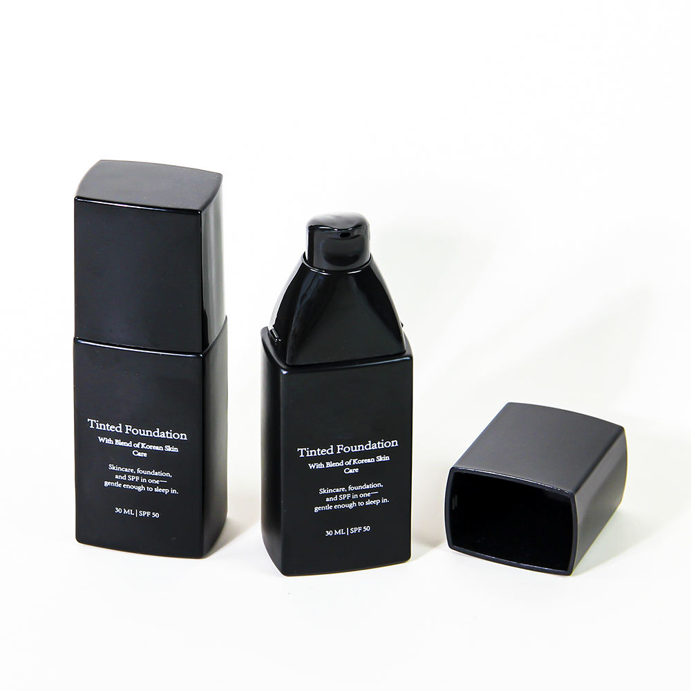 body oil packaging bottles with pump