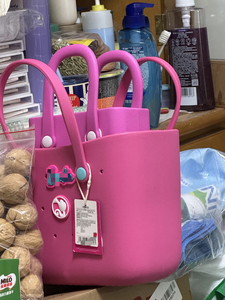 Wholesale Factory Price DIY Pattern EVA Waterproof Casual Tote Bag Open Closure Beach Travel Shopping Bag with Shoulder Strap - Product Image 5