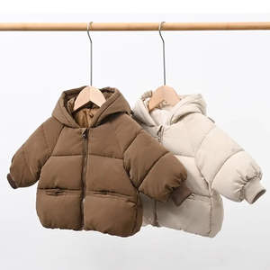 <span class=keywords><strong>Manteau</strong></span> d'<span class=keywords><strong>Hiver</strong></span> Épais OEM ODM pour Enfants, Veste à Capuche Chaude à Manches Longues pour Bébé Garçons et Filles - Product Image 1