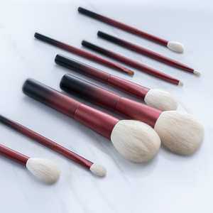 9pcs Short Handle Travel Makeup <strong>Brushes</strong> on Sale Vegan Gift Boxes <strong>Docolor</strong> Makeup <strong>Brush</strong> Cosmetic Packaging Box - Product Image 4