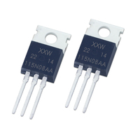 Transistor TTP115N08AA 85V 115A TO-220 115N08AA Transistores Suministros de componentes electrónicos