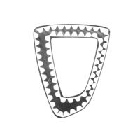 Patch de base de levier de vitesses en fibre de carbone sèche pour BMW Série 1 2 3 4 F20 F30 F32 LHD, kit d'accessoires de garniture intérieure en carbone sèche