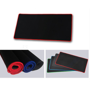 Lock Edge 300x600x2mm Fabric Gaming Keyboard <b>Mouse</b> <b>Pad</b> Office Rectangular Large Size Color Stitching Edge - Product Image 5