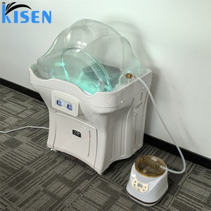 Kisen Top Design Head Spa Pro Bac de lavage de cheveux portable sans tuyauterie avec 2 réservoirs et chauffe-eau - Product Image 3