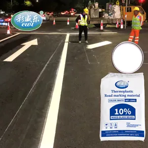 20% karışık cam boncuk trafik işareti boya sarı yansıtacak boya işareti yol işaretleme kaldırım işaretleme kaplama satılık