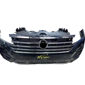 Pare-chocs avant complet et stores de radiateur de calandre pour Volkswagen <span class=keywords><strong>Touareg</strong></span> avec harnais radar et garde-boue inclus - Product Image 3