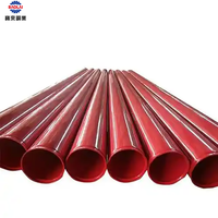 Tuyaux de structure en acier au carbone peints en rouge ASTM A53 ERW pour la lutte contre les incendies de Tianjin Baolai Steel UL/FM