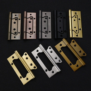 บานพับสแตนเลส 5 นิ้ว แบบปิดนุ่มนวล 6 รู ดีไซน์ทันสมัย สำหรับประตูไม้ - Product Image 2