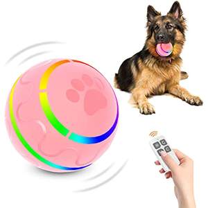 Balle électronique intelligente pour animaux de compagnie, télécommandée, lumineuse, rechargeable par USB, accessoires pour chiens et chats, jouet pour chien, balle LED - Product Image 4