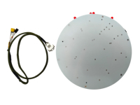 Antenne anti-brouilleur GPS CRPA à 7 éléments pour fréquences de signal 1561.098 MHz, 1575.42 MHz et 1602 MHz