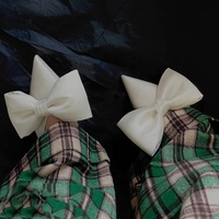 Femmes Gerine Doux et confortable pour vos pieds 100 Soie Big Bow Tie Summer Light Winter OEM Chaussures de ballet plates personnalisées