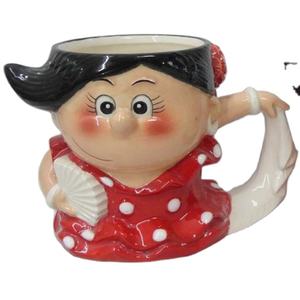Tasse pour 2280 espagne, manchettes, à souvenir des danseuses espagnoles - Product Image 1