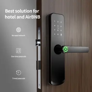 Günstige Smart Lock Elektronische Finger abdruck Türschloss TTlock App Biometrische Finger abdrucks chloss Digital