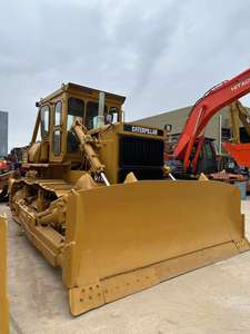 Caterpillar D7G utilisé Bulldozer Original CAT 20 tonnes poids de fonctionnement moteur moteur boîte de vitesses composants de base de vitesse en vente - Product Image 5
