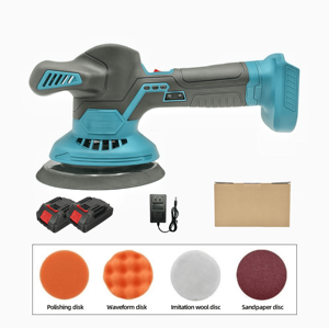 21V Handheld Auto Wachs-und Polier maschine, Akku-Lithium batterie betriebene Boden-/Leder polier maschine - Product Image 2