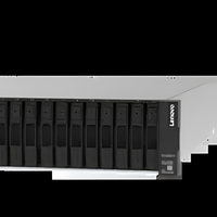 Matriz de Almacenamiento Híbrida Lenovo ThinkSystem DE4800H, Configuración de Alta Capacidad, 2U24 SFF, Montaje en Rack, Almacenamiento de Red Empresarial