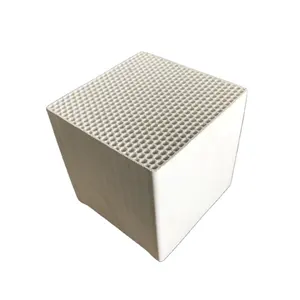 用于热场的方形圆形六角单元的方形蜂窝陶瓷挡板砖