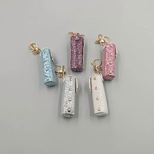 2026 Nuevo Estuche Portátil Sencillo para Lápiz Labial de Cuero PU, Mini Bolsa Colgante para Llavero, Ideas de Regalo - Product Image 2