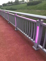 Balise réfléchissante LED lumineuse de qualité ingénierie pour aménagement paysager nocturne, garde-corps de pont, clôture de sécurité en acier inoxydable pour canal fluvial
