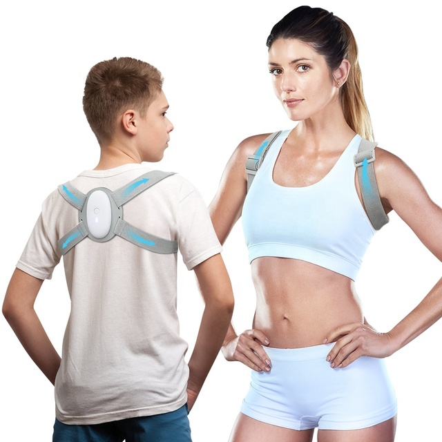 Trends 2026 Electric Adjustable Back Posture Corrector Strap Vibration Brace Support Belt Adults Shoulder Posture Corrector