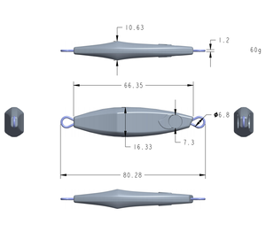 OEM Customized Saltwater Slow Pitch Metal Jigging Lure Tenya <strong>Jig</strong> Sea Fishing Bait Lead <strong>Jig</strong> <strong>Madai</strong> Tuna Target Lake River Position - Product Image 1