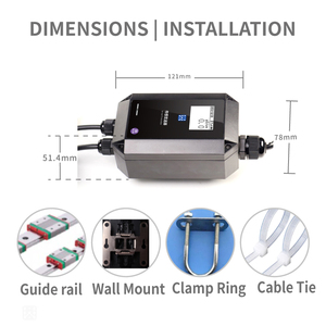 Industrial Indoor Air <strong>Quality</strong> <strong>Sensor</strong> 0-100%LEL Range 10% Accuracy IP67 19000mAh Battery Formaldehyde Gas Detector Transmitter - Product Image 5