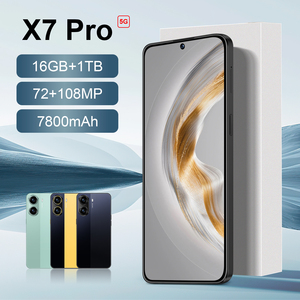 Globale X7 Pro 5G Smartphone con <span class=keywords><strong>16</strong></span> + 1TB Dual SIM Android 7800mAh schermo 108MP posteriore 90Hz fotocamera LTE - Product Image 6