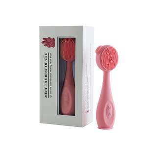 Cepillo eléctrico para limpieza Facial, herramienta de masaje de vibración sónica <span class=keywords><strong>2</strong></span> <span class=keywords><strong>en</strong></span> 1, limpiador de silicona para acné, poros - Product Image 2