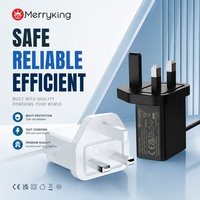 Adaptateur secteur AC/DC avec prise britannique, alimentation externe pour produits électroniques [VERIFY]